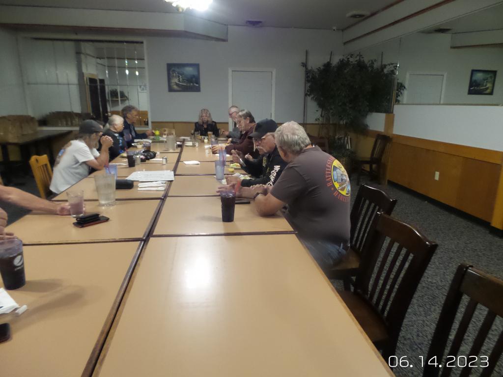 2023 June Dinner Ride Puget Sound Chapter 4767 Marysville